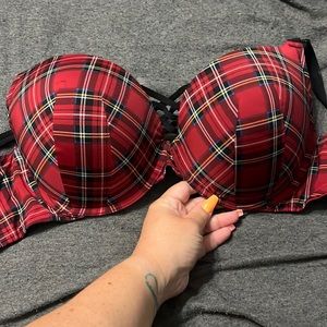 Torrid plaid bra 44c